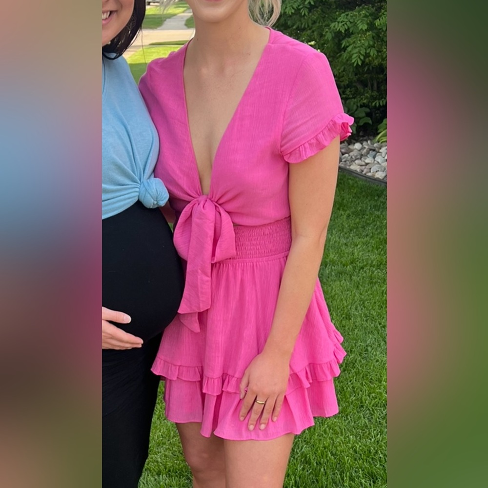 Pink dress